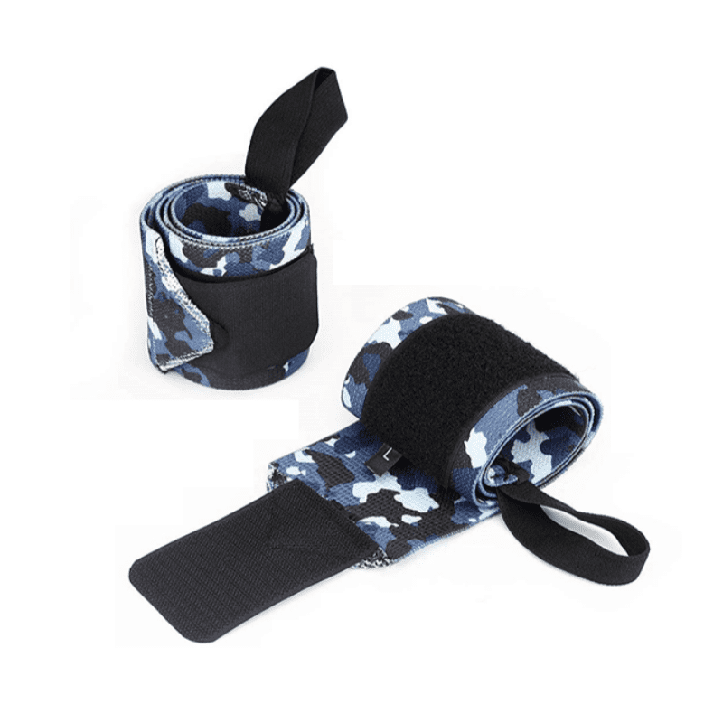 Bande poignet Camo Bleu clair – Image 4